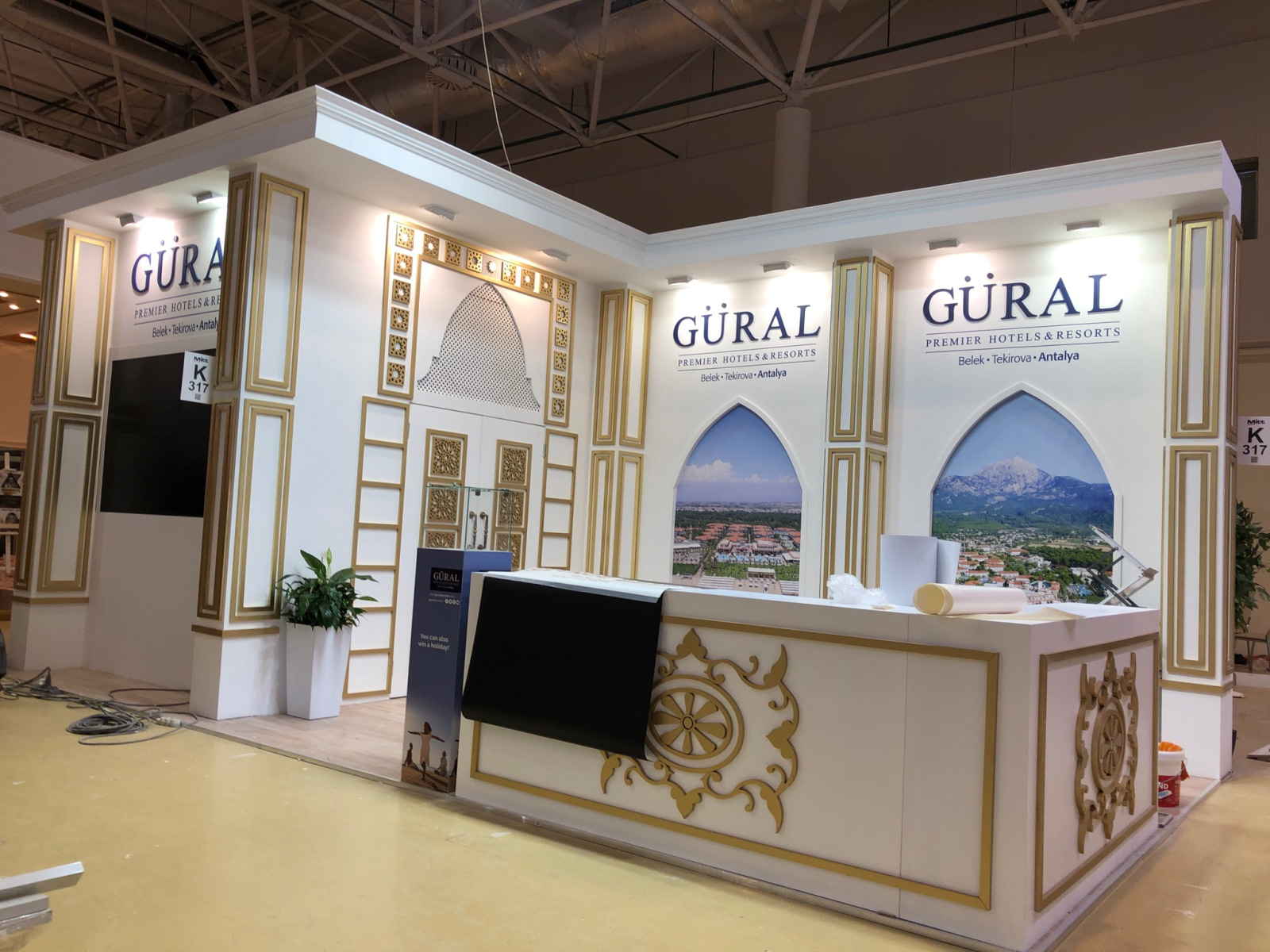 Güral — Rusya fuar standı
